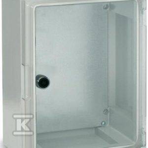 Obudowa hermetyczna SWD drzwi przeźroczyste 210x280x130, wykonana z materiału ABS ICW-212813-P