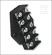 Płytka odgałęźna 5×4 mm, czarna 5X4MM2