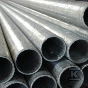 Rura stalowa 2.5″ ze szwem ocynk (76.1X3.6). Sztangi 6 metrów S195T EN 10255 (S195T = 2P235TR1) /6m/ #