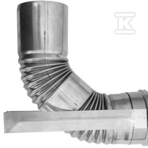 Kolano 87° DN60 z podporą do szachtu K.012153-AW