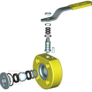 Zawór kulowy gaz DN 32 WK 4a 1.6 – 4.0 MPa APA03200740030