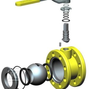 Zawór kulowy gaz DN 65 WK 2a 1.6 – 4.0 MPa APA06500040000