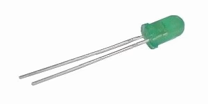 LED 5mm zelená difuzní