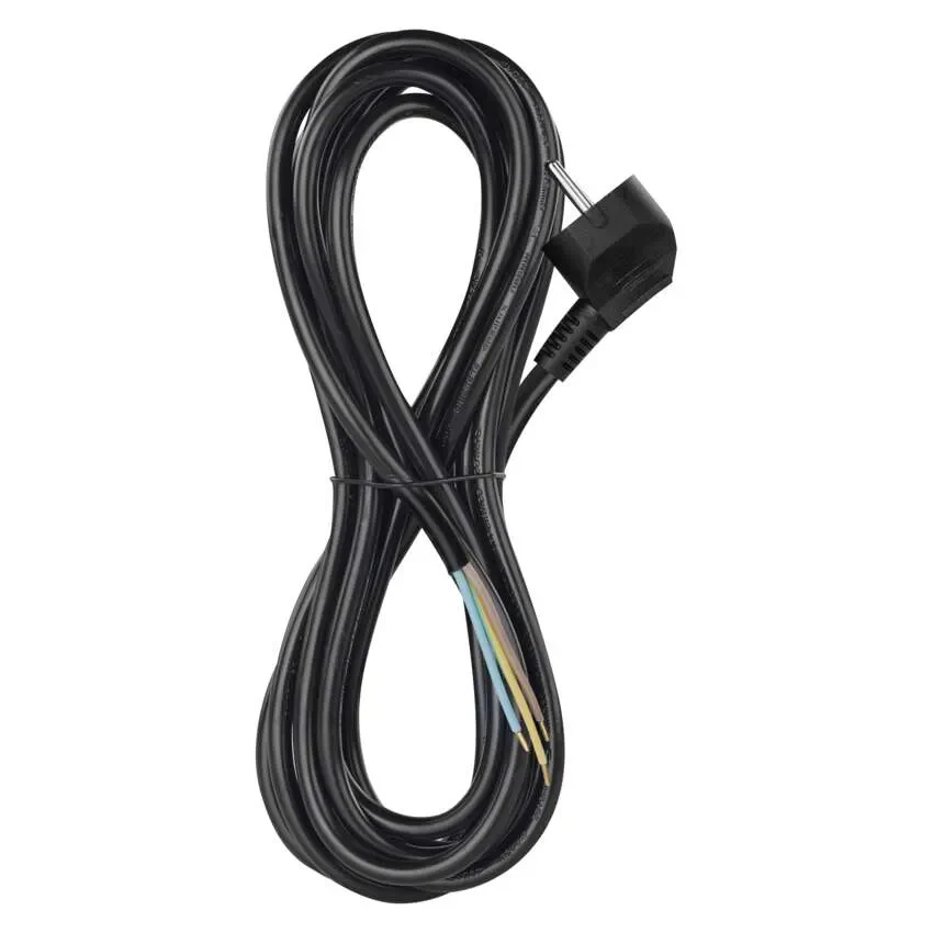 Flexo šňůra PVC 3×1,5mm 5m černá EMOS S18325