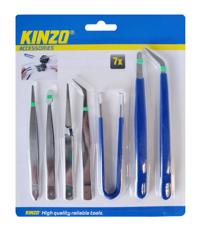 Pinzeta KINZO 9383 7ks