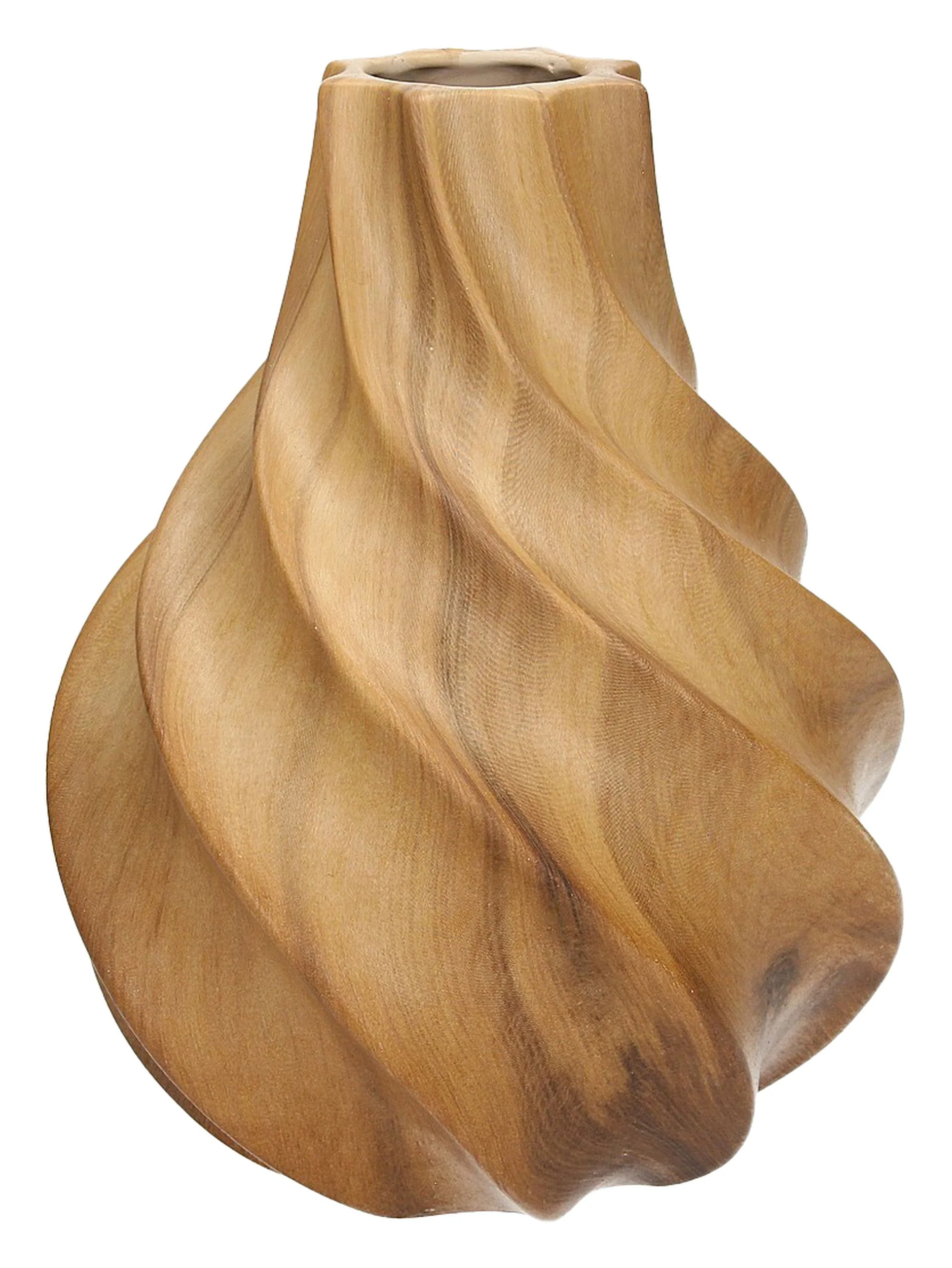 Wazon Wilhelmy 22×17 cm brązowy