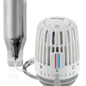 Głowica termostatyczna K – Czujnik zdalny 5.0m, klasa A, biała 6005-00.500
