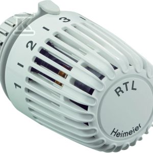 Ogranicznik temperatury powrotu z głowicą RTL, biała 6500-00.500