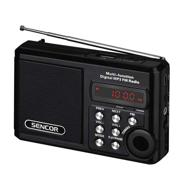 Rádio SENCOR SRD 215B Black