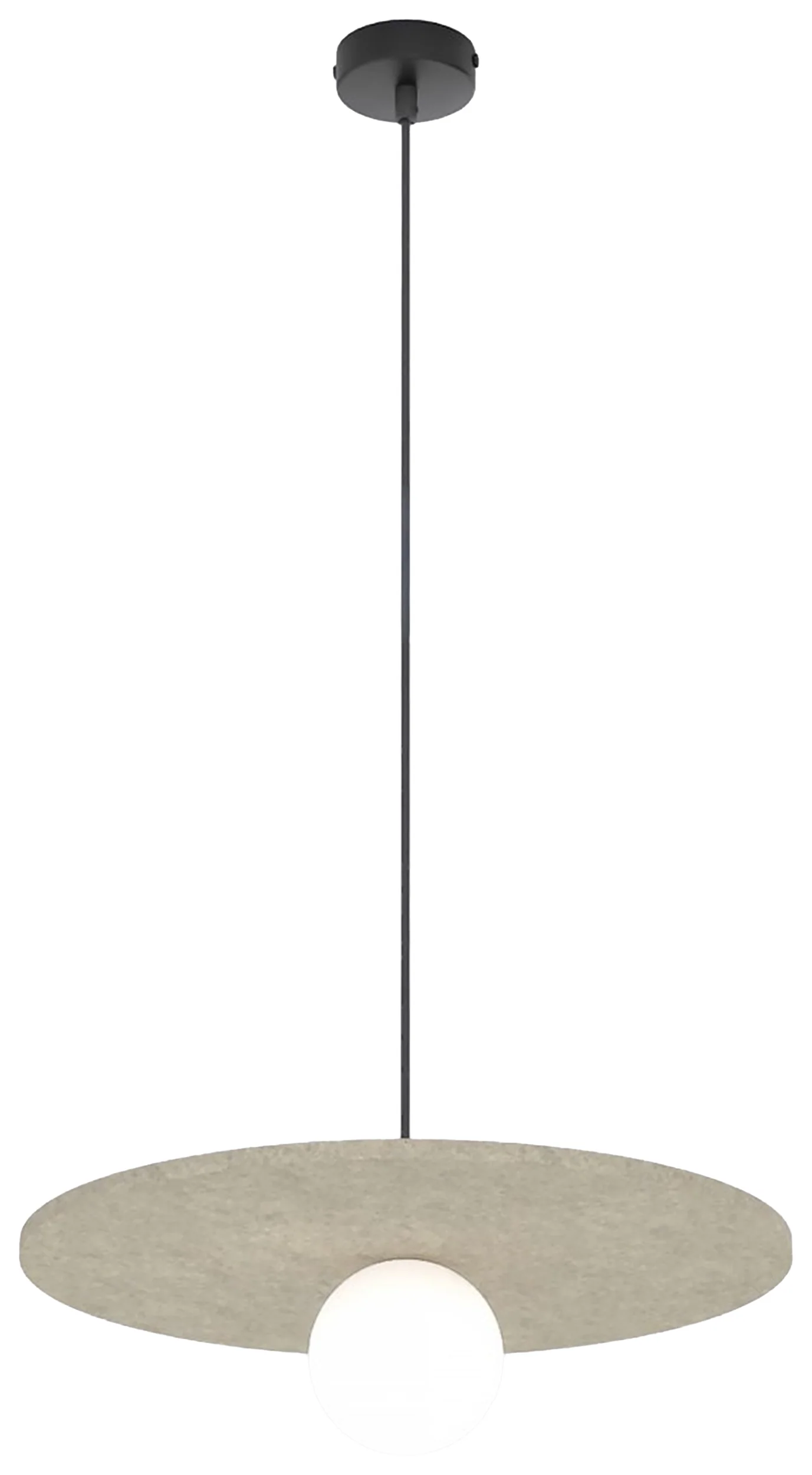 Lampa wisząca Calma beżowa