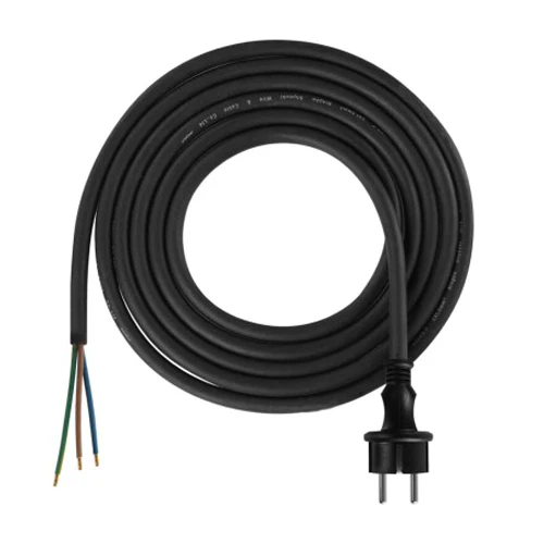 Flexo šňůra gumová 3×1,5mm2 3m černá EMOS S03230