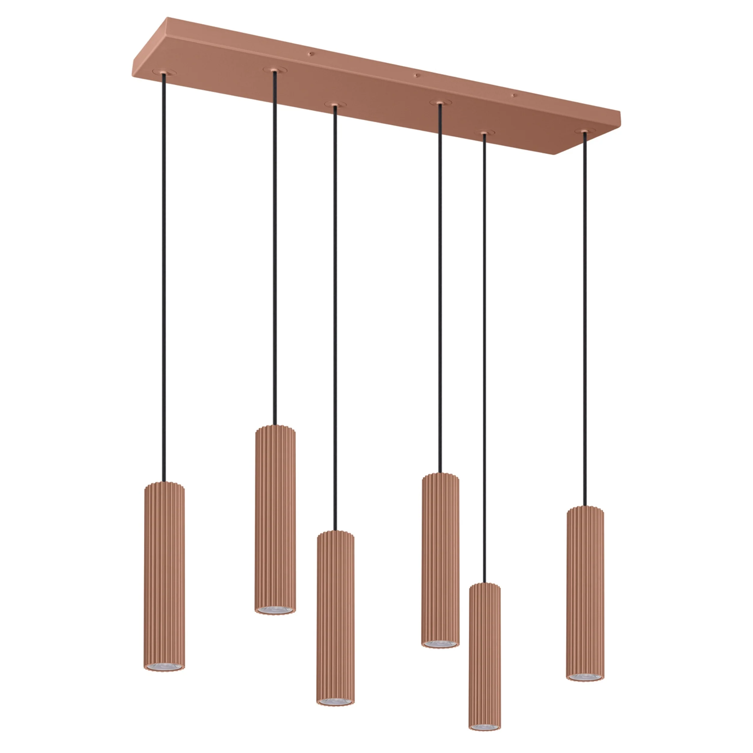 Lampa wisząca Smart Ivar 6L mocca LED barwa neutralna
