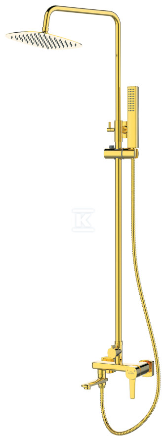 Deszczownia Glamour złoty AU-05-B09-V