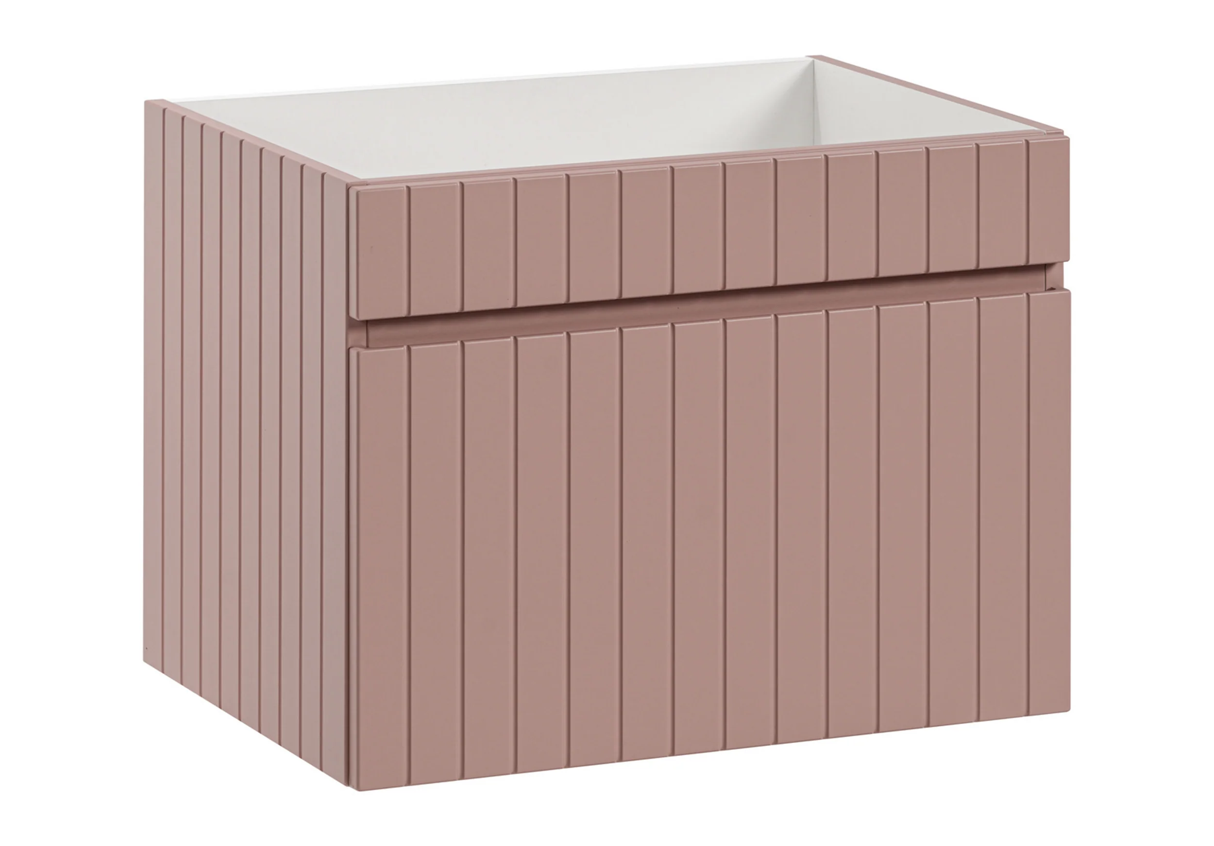 Szafka pod umywalkę Becialls 60 cm różowa