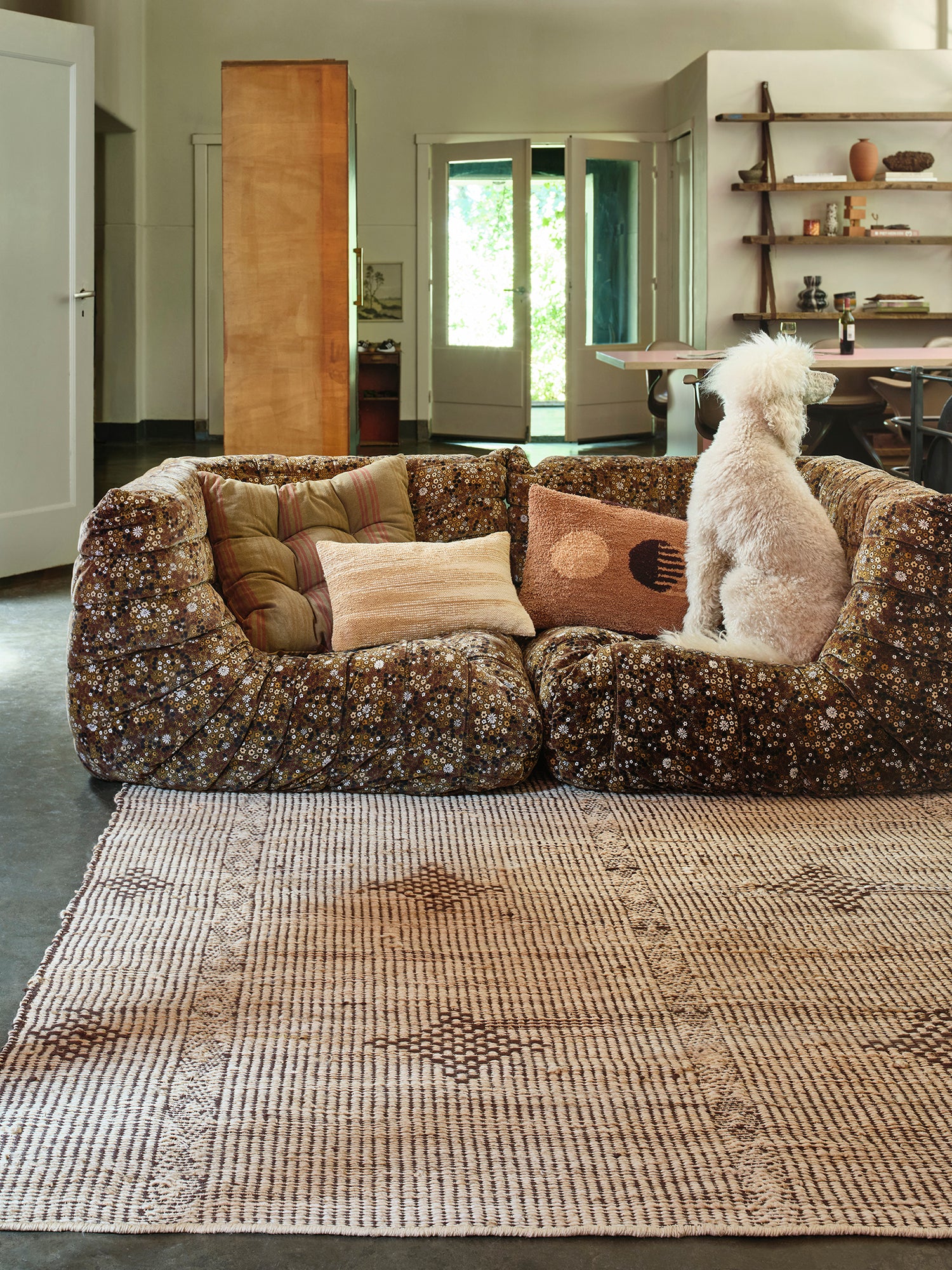 Dywan jutowy kwadratowy HKliving Rustic – 200×200 cm