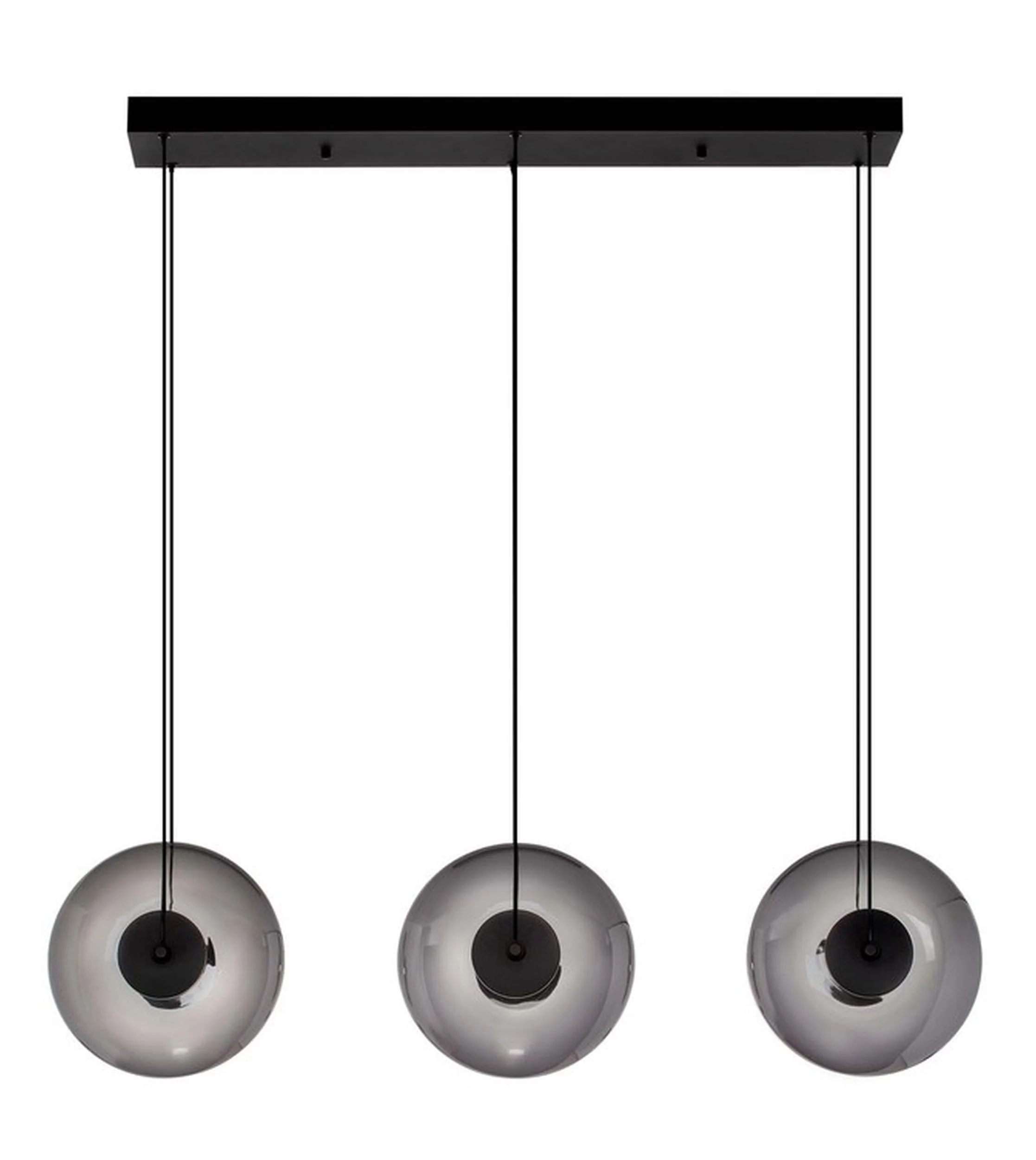 Lampa wisząca Lynoll LED x3 czarna
