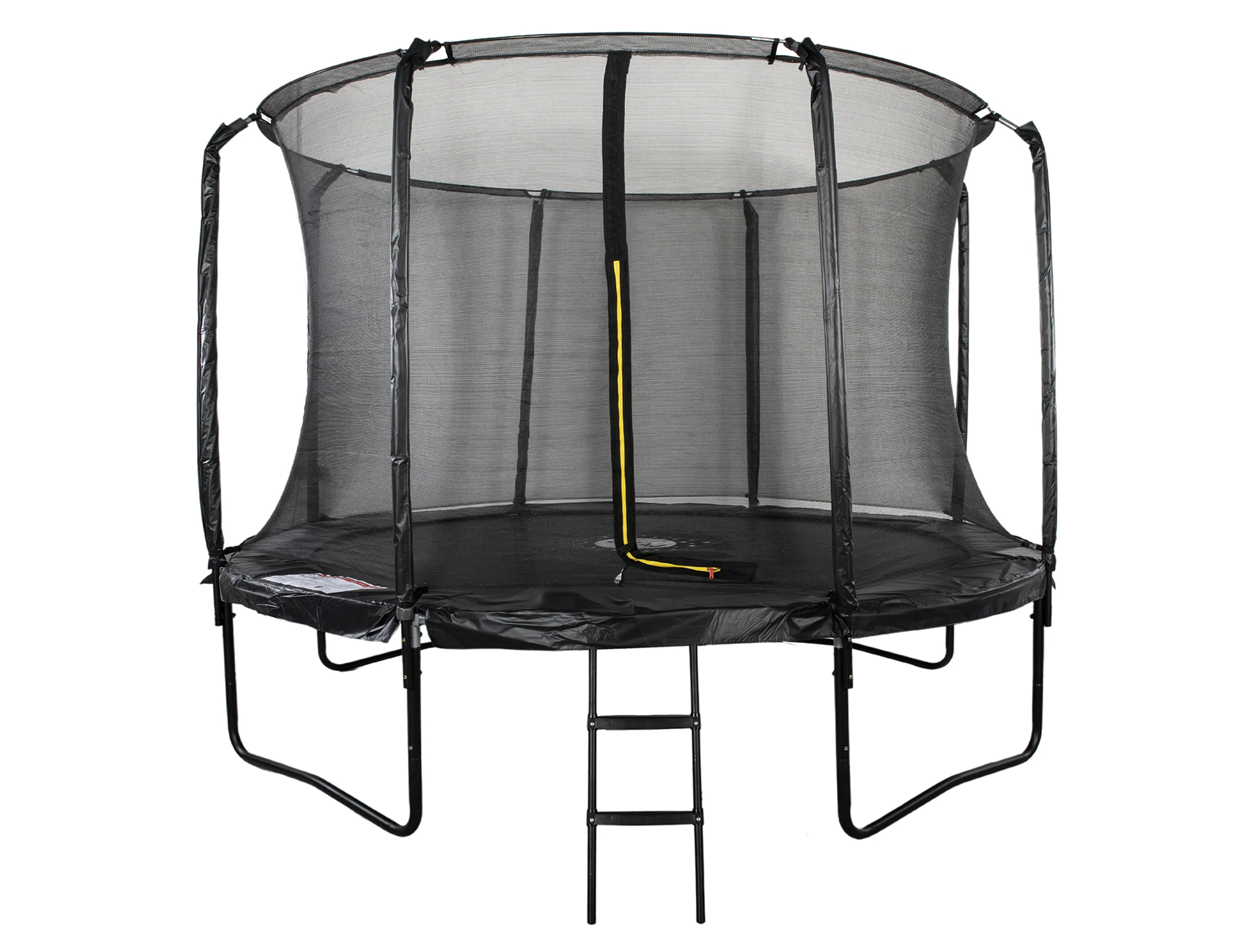 Trampolina Ogrodowa Mocna czarna 8 Fit 244cm