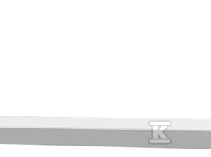 Reling RS2 430×30 kolor: biały połysk (c35) RS2-40