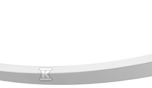 Reling RS4 420×30 kolor: biały połysk (c35) RS4-40