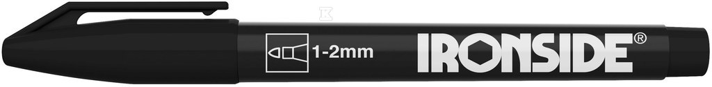 Trwały marker czarny IRONSIDE 502311229