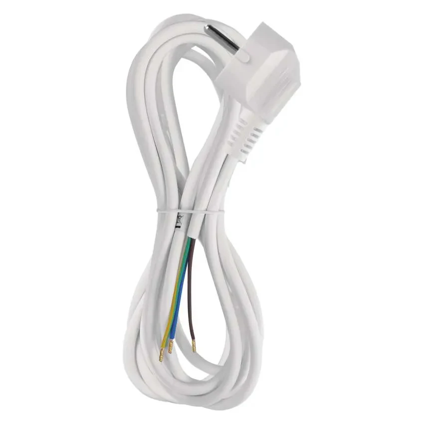 Flexo šňůra PVC 3×0,75mm 3m bílá EMOS S14373