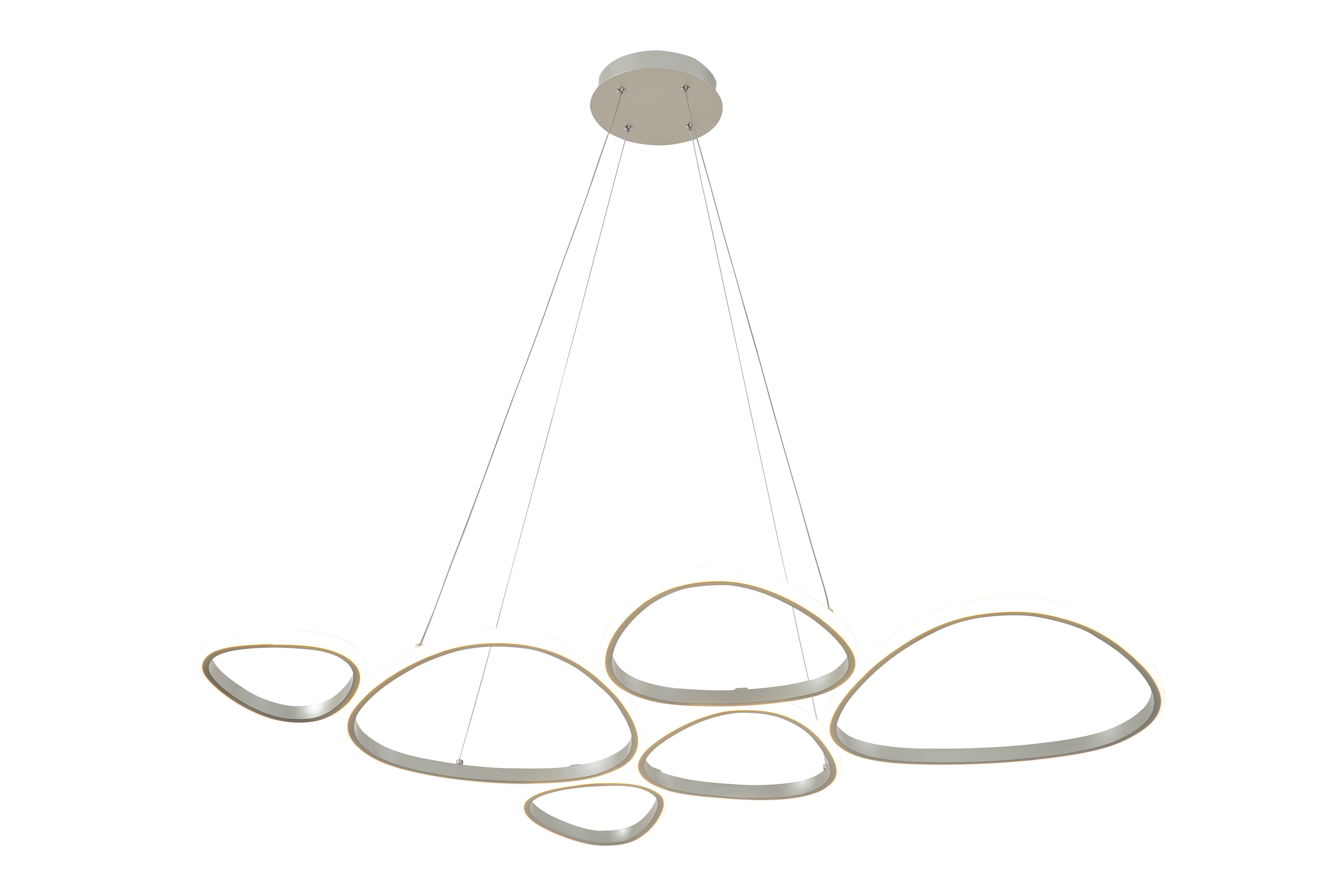Lampa wisząca Huron złota