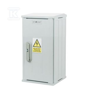 Obudowa termoutwardzalna lakierowana STN 26X50 – daszek płaski, cięgna metalowe IOB-30810-01-011