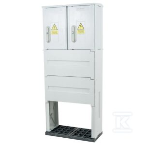 Obudowa termoutwardzalna lakierowana STN 53X42/2+FTN – daszek płaski, cięgna metalowe IOB-32121-01-011