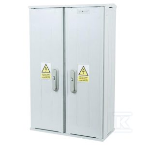 Obudowa termoutwardzalna lakierowana STN 53X84/2 – daszek płaski, cięgna metalowe IOB-32320-01-011