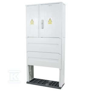 Obudowa termoutwardzalna lakierowana STN 66X58+FTN – daszek płaski, cięgna metalowe IOB-33211-01-011