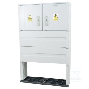 Obudowa termoutwardzalna lakierowana STN 80X42/2+FTN – daszek płaski, cięgna metalowe IOB-34121-01-011