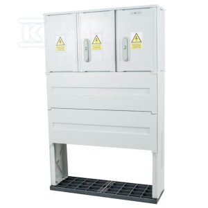 Obudowa termoutwardzalna lakierowana STN 80X42/2L+FTN – daszek płaski, cięgna metalowe IOB-34151-01-011