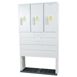 Obudowa termoutwardzalna lakierowana STN 80X58/3+FTN – daszek płaski, cięgna metalowe IOB-34231-01-011