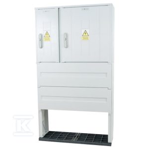 Obudowa termoutwardzalna lakierowana STN 80X58/2P+FTN – daszek płaski, cięgna metalowe IOB-34261-01-011