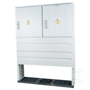 Obudowa termoutwardzalna lakierowana STN 106X58/2+FTN – daszek płaski, cięgna metalowe IOB-35221-01-011