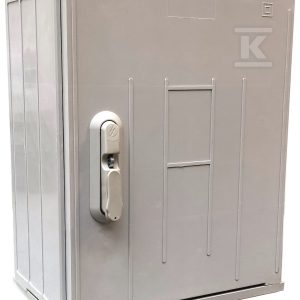 Obudowa termoutwardzalna lakierowana SSTN 40X50 – daszek skośny, cięgna metalowe IOB-41810-01-011