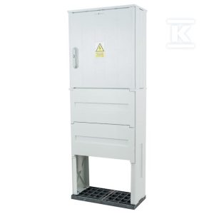 Obudowa termoutwardzalna lakierowana SSTN 53X58+FTN – daszek skośny, cięgna metalowe IOB-42211-01-011