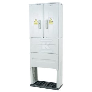 Obudowa termoutwardzalna lakierowana SSTN 53X58/2+FTN – daszek skośny, cięgna metalowe IOB-42221-01-011