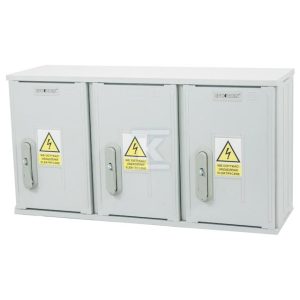 Obudowa termoutwardzalna lakierowana SSTN 80X42/3 – daszek skośny, cięgna metalowe IOB-44130-01-011