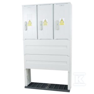 Obudowa termoutwardzalna lakierowana SSTN 80X58/3+FTN – daszek skośny, cięgna metalowe IOB-44231-01-011