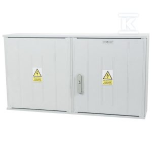 Obudowa termoutwardzalna lakierowana SSTN 106X58 – daszek skośny, cięgna metalowe IOB-45210-01-011
