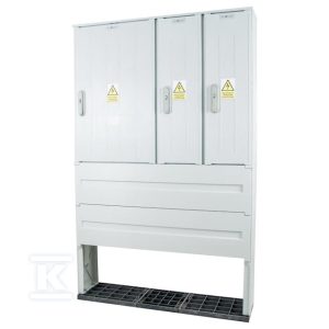 Obudowa termoutwardzalna lakierowana SSTN 106X84/3L+FTN – daszek skośny, cięgna metalowe IOB-45371-01-011