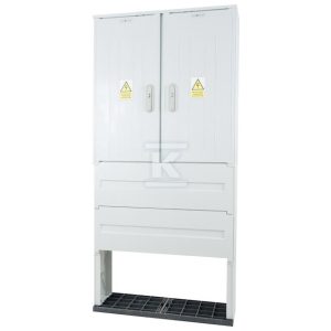 Obudowa termoutwardzalna lakierowana STN 80X84/2+FTN – montaż aparatów, daszek płaski, cięgna metalowe IOBK-34321-01-011