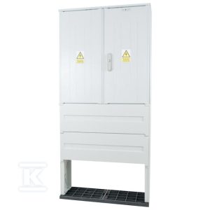 Obudowa termoutwardzalna lakierowana SSTN 80X84+FTN – montaż aparatów, daszek skośny, cięgna PCV IOBK-44311-01-007