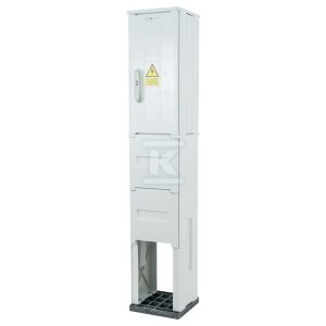 Obudowa termoutwardzalna lakierowana STN 26X58/32+FTN- 320 mm, daszek płaski, cięgna metalowe ION-30211-01-011