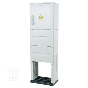 Obudowa termoutwardzalna lakierowana STN 40X42/32+FTN- 320 mm, daszek płaski, cięgna metalowe ION-31111-01-011