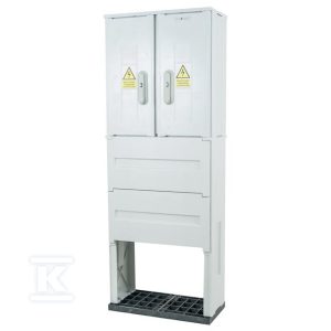 Obudowa termoutwardzalna lakierowana STN 53X58/2/32+FTN- 320 mm, daszek płaski, cięgna metalowe ION-32221-01-011