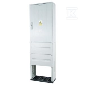 Obudowa termoutwardzalna lakierowana STN 53X84/32+FTN- 320 mm, daszek płaski, cięgna metalowe ION-32311-01-011