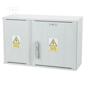 Obudowa termoutwardzalna lakierowana STN 66X42/32- 320 mm, daszek płaski, cięgna metalowe ION-33110-01-011