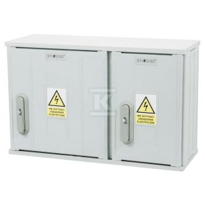 Obudowa termoutwardzalna lakierowana STN 66X42/2L/32- 320 mm, daszek płaski, cięgna metalowe ION-33150-01-011